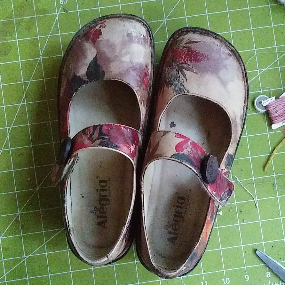 Alegria Floral mary janes sz. 39